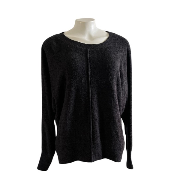 Barefoot Dreams CozyChicLite Dolman Pullover Sweater Size S Deep Jade - Picture 1 of 13